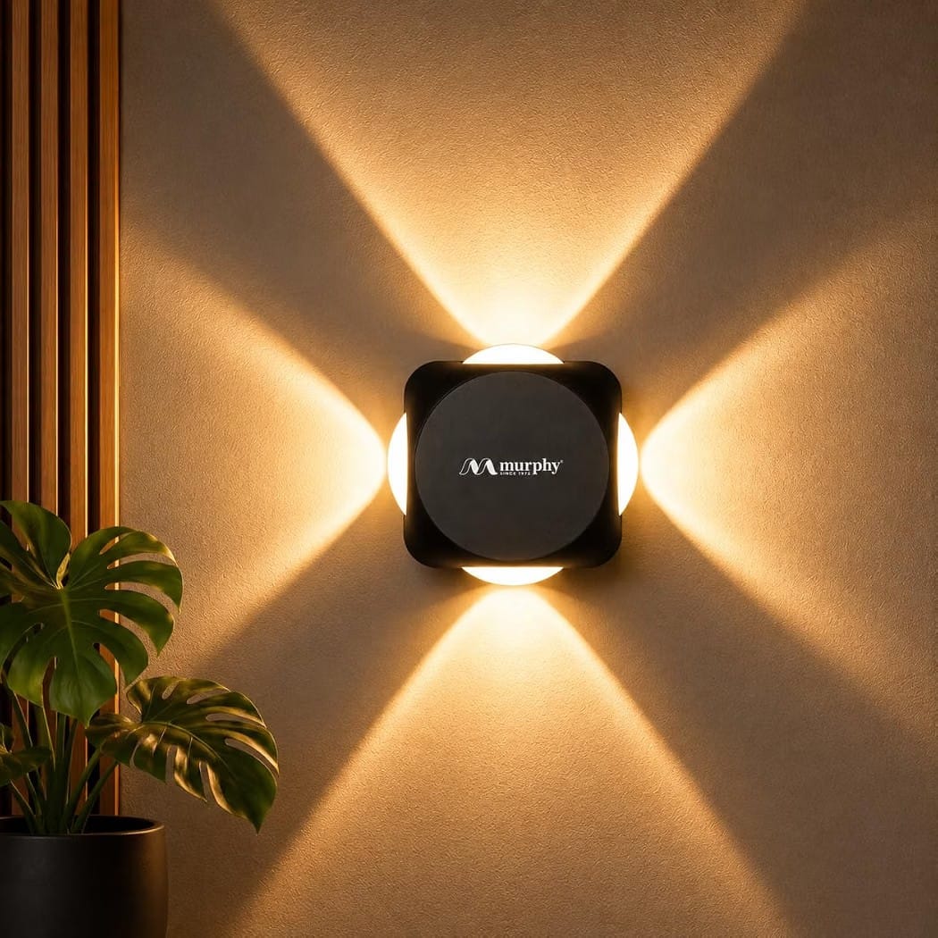 Qamzora™ Murphy LED Outdoor Up/Down Wall Light – 6W Warm White