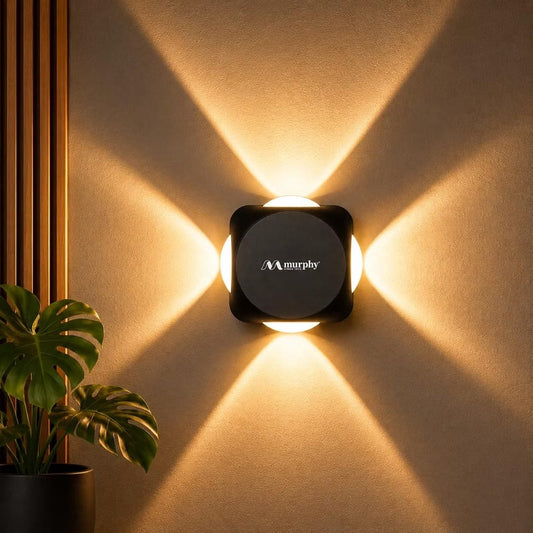 Qamzora™ Murphy LED Outdoor Up/Down Wall Light – 6W Warm White